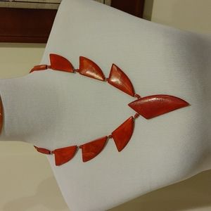 VINTAGE Art Deco statement piece necklace